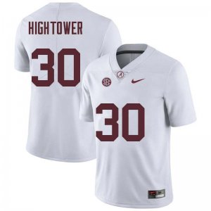NCAA Men's Alabama Crimson Tide #30 Dont'a Hightower Stitched College Nike Authentic White Football Jersey ON17V15CC